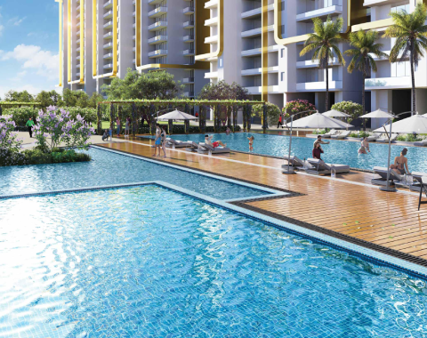 M3M Mansions 3 bhk floor plan