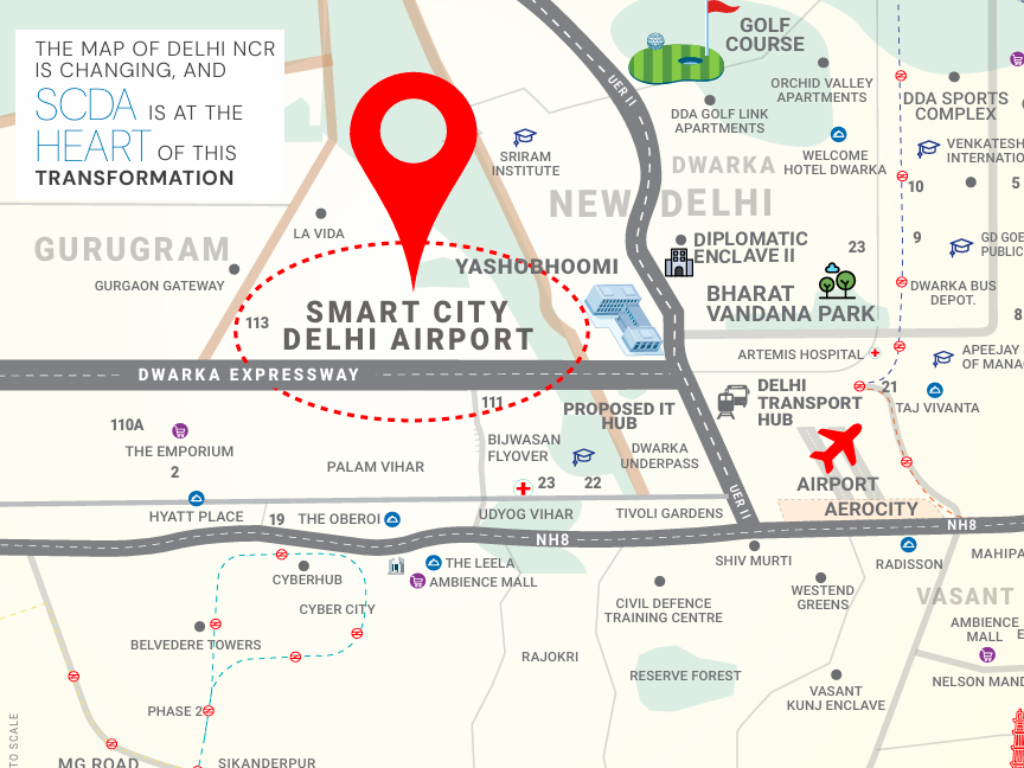 m3m mansion Location