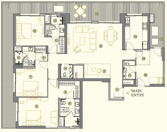 Max Estate 361 Floor Plan