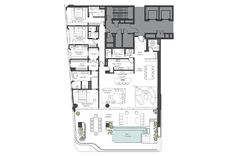 Omniyat the Alba Residences Floor Design