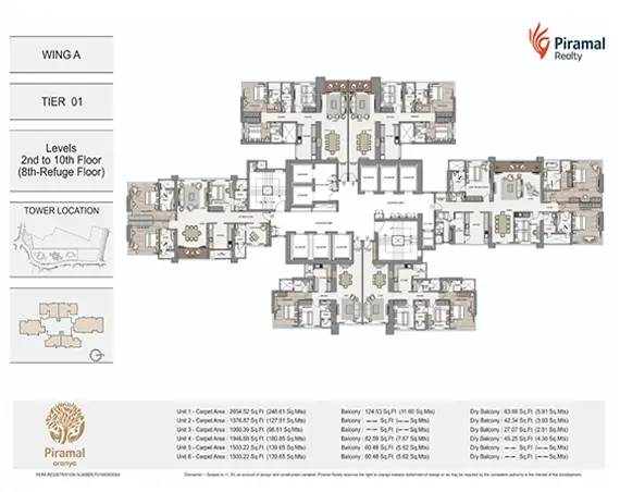 piramal aranya site plan