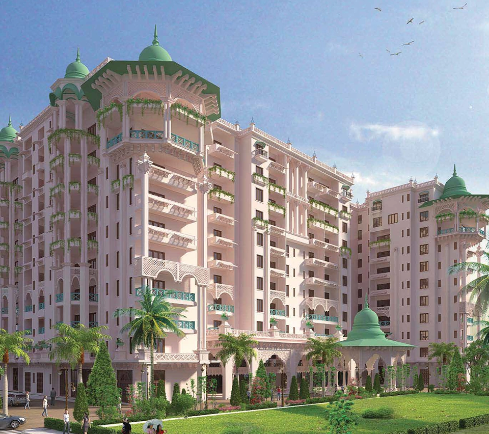 Prestige Leela Residences Facade