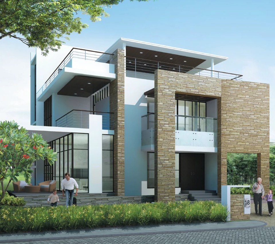 Clover Leaf at Prestige White Meadows Facade