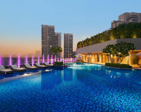 Puri Diplomatic Residences layout plan