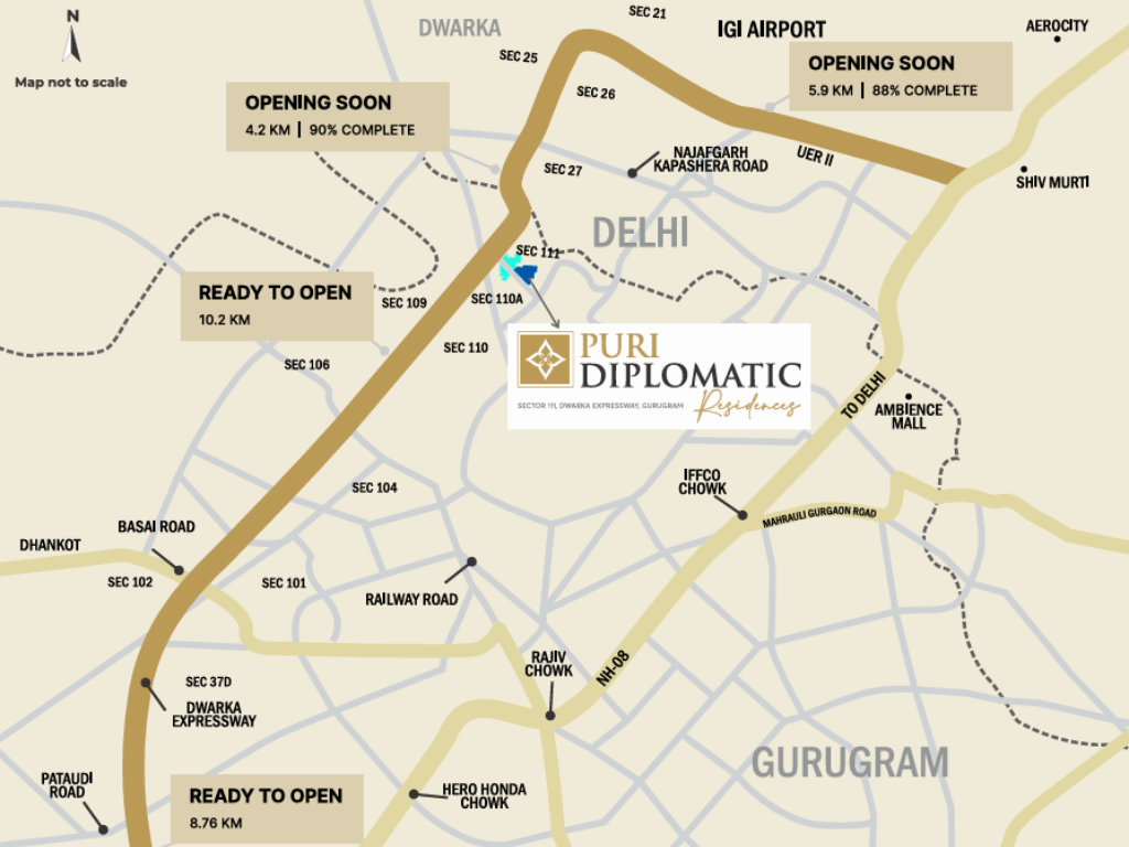 Puri Diplomatic Residences launch date