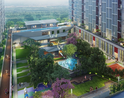 godrej river royale site plan