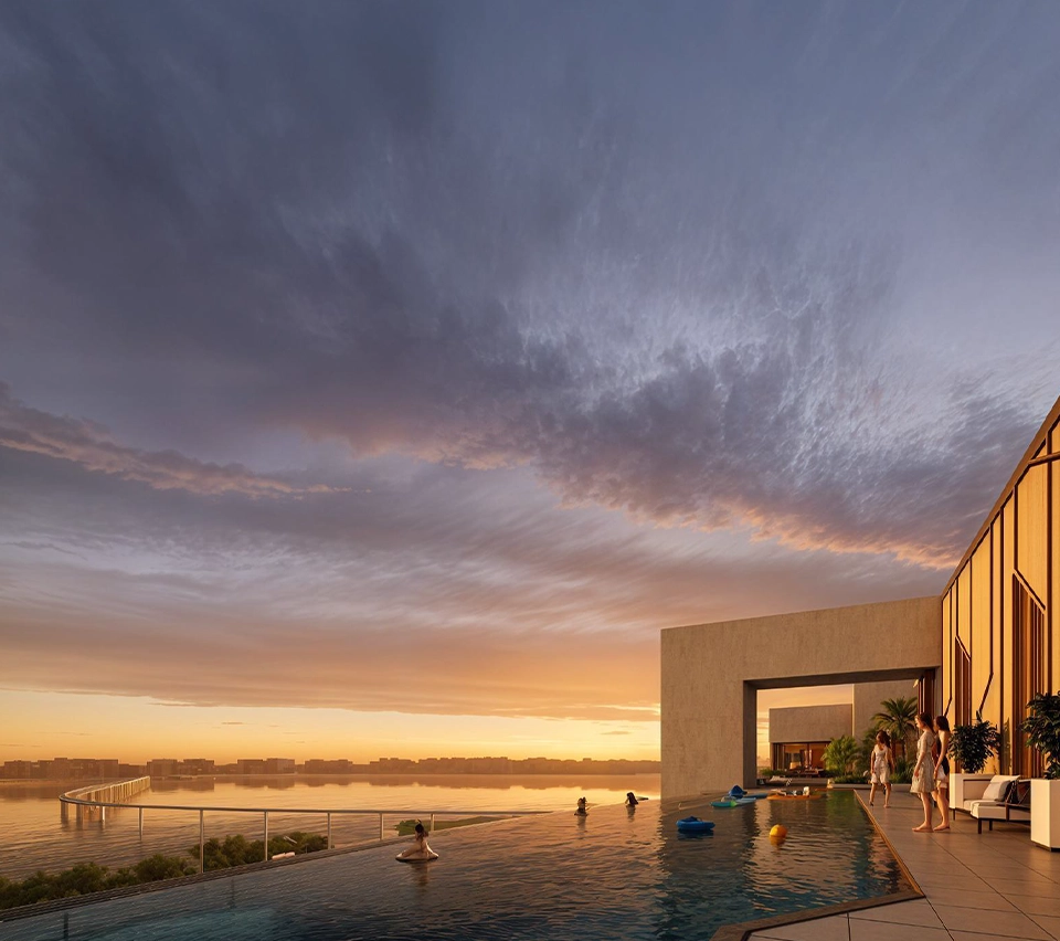 Rustomjee Vista Bay facade