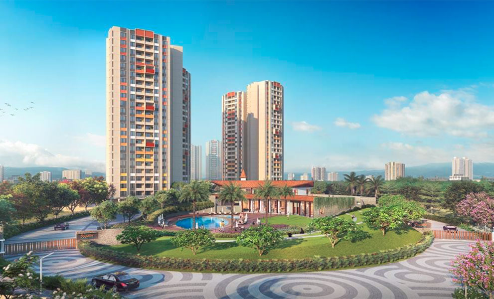 Shapoorji Pallonji Dualis 3 BHK Apartment