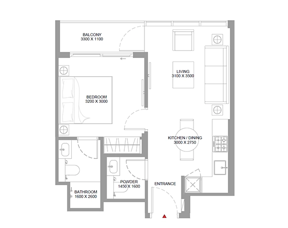 Siniya Marina Residences Floor Design