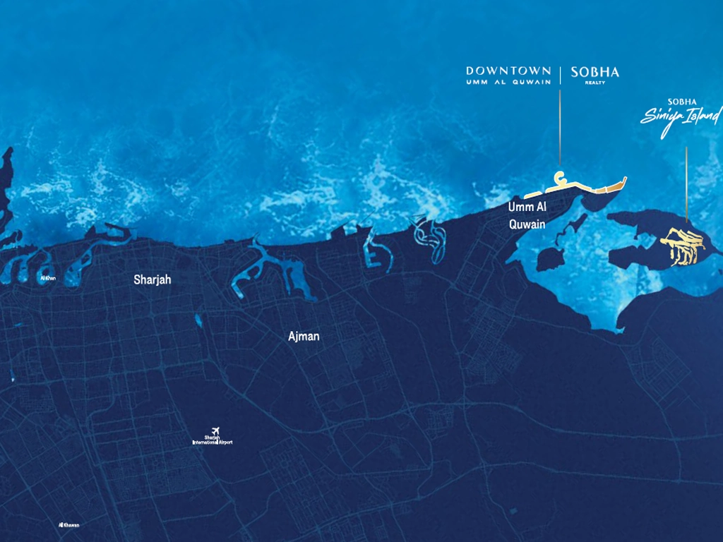 Siniya Marina Residences Location Map