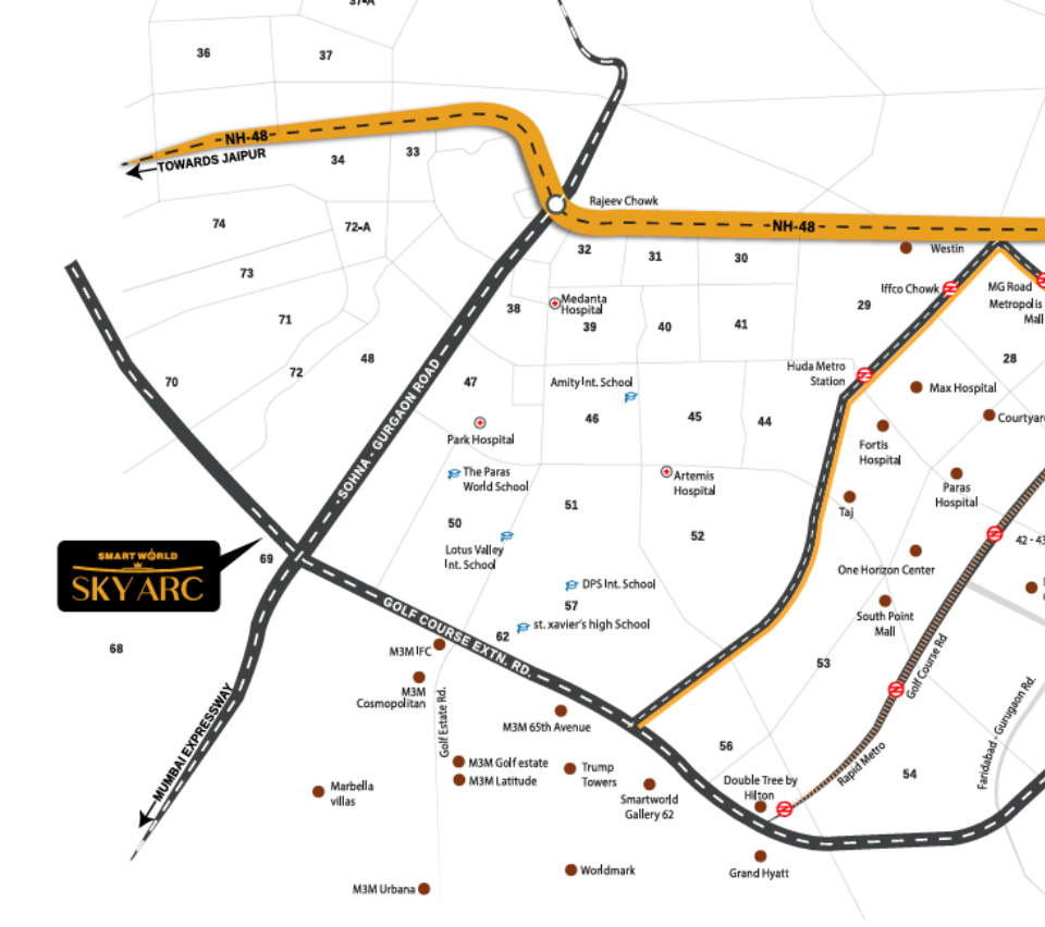 Smartworld Sky ARC rera number