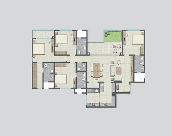 Sobha Neopolis sky blocks