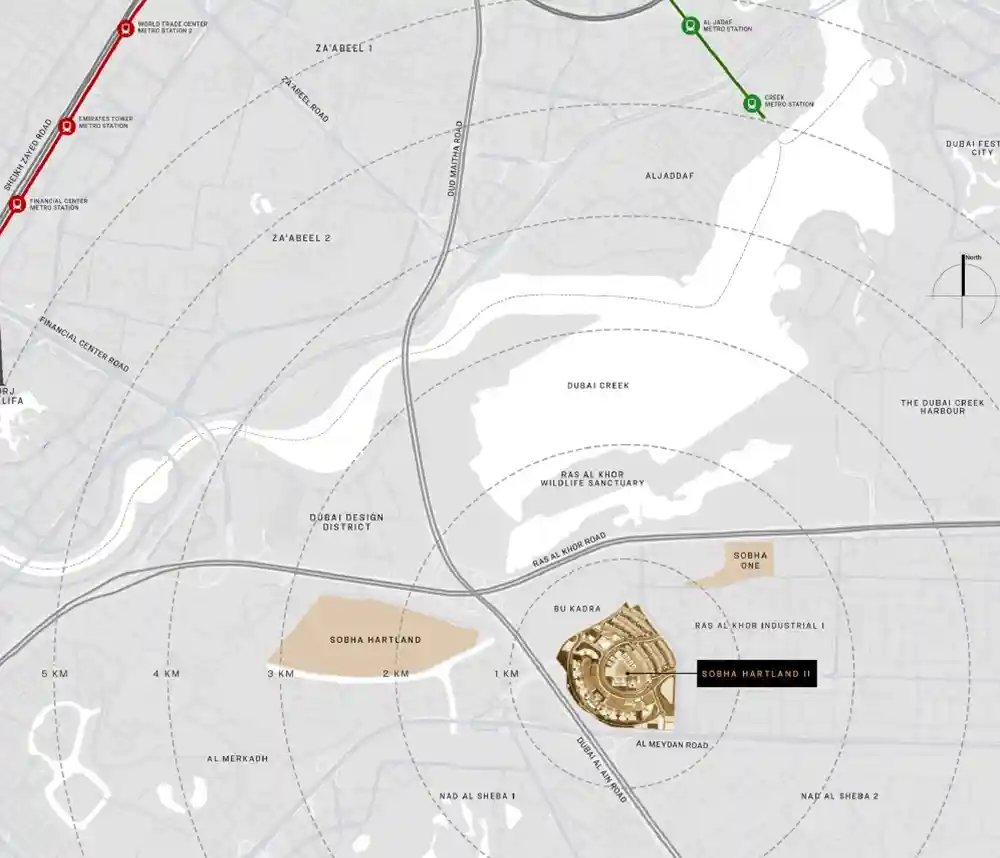 Sobha Riverside Crescent project cost