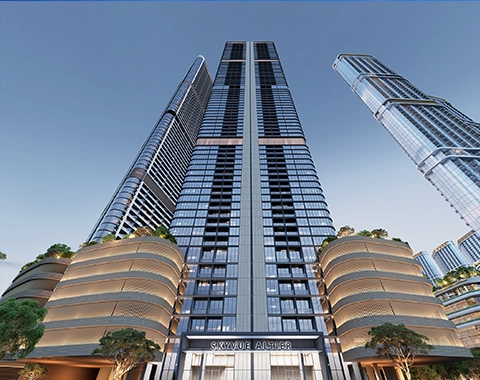 Sobha Skyvue Altier views