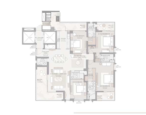 Tarc Ishva floor plan