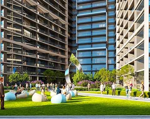 The Mirage at Sobha Central Facad