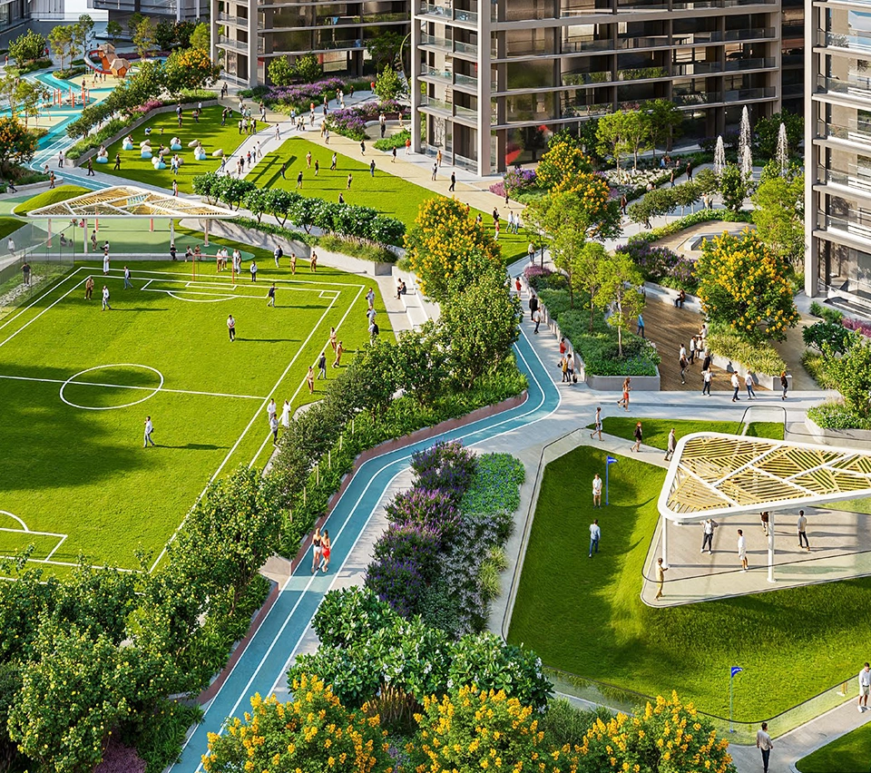 The Serene at Sobha Central Building Plan