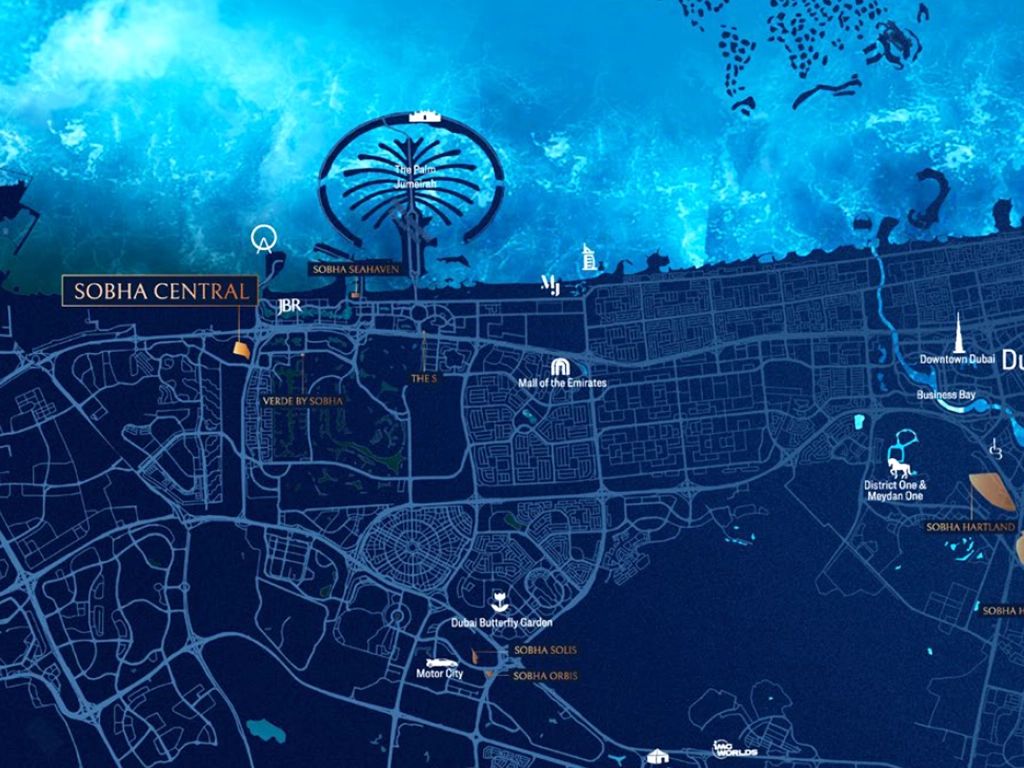 The Serene at Sobha Central Dubai Price