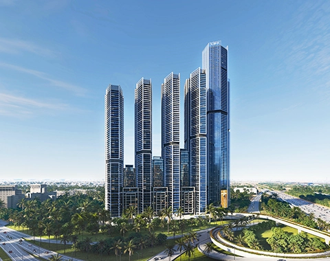The Tranquil at Sobha Central Map