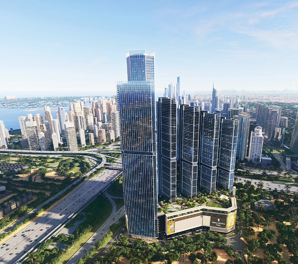The Tranquil at Sobha Central Size