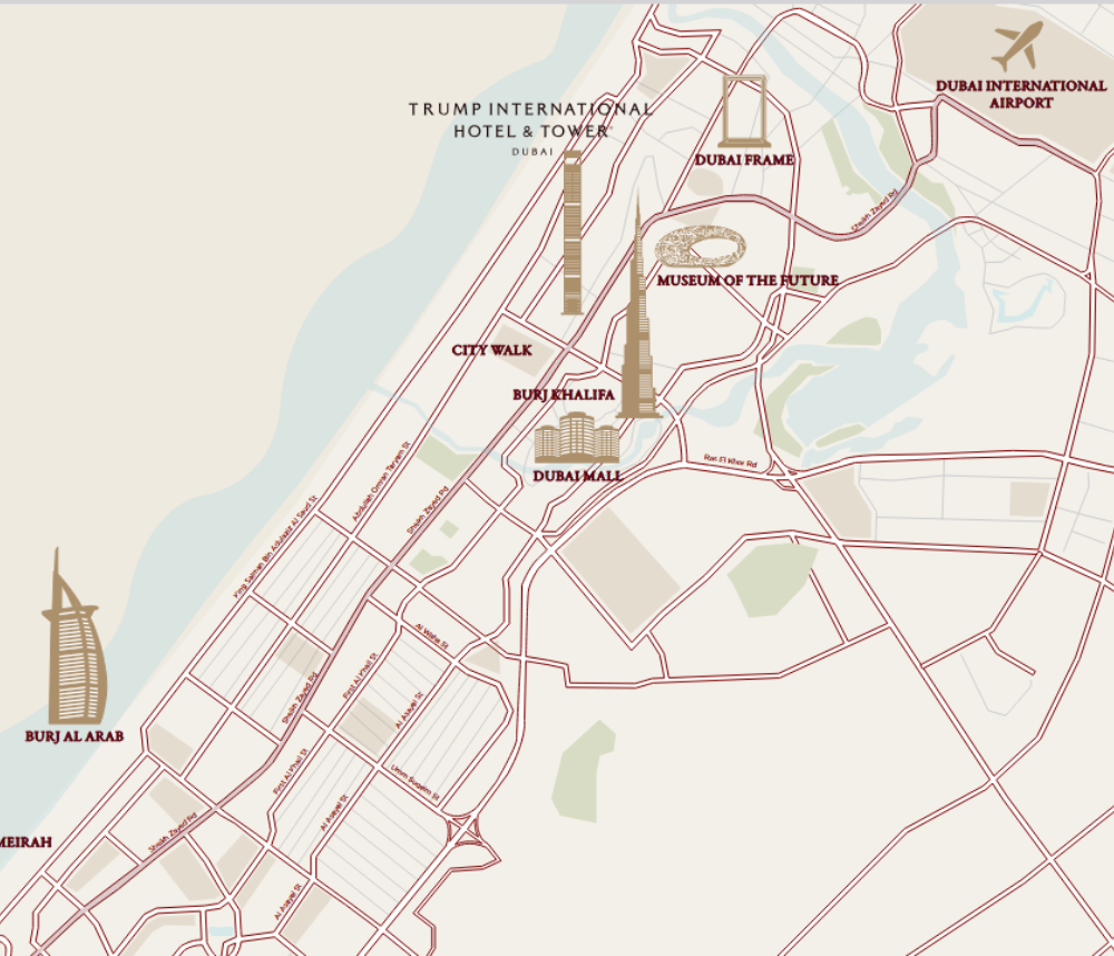 Trump Tower Dubai Address